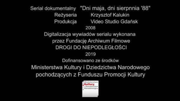 Dni maja, dni sierpnia '88
